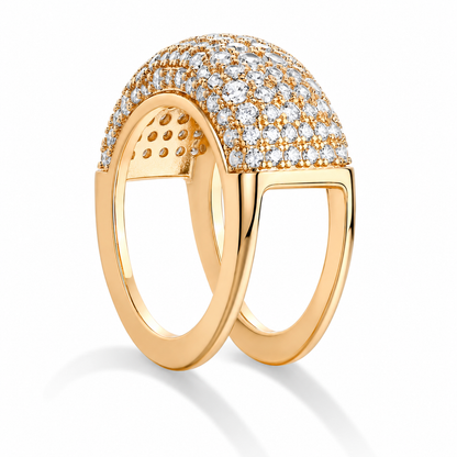 Gold & Silver Vermeil Smart Ring Cover