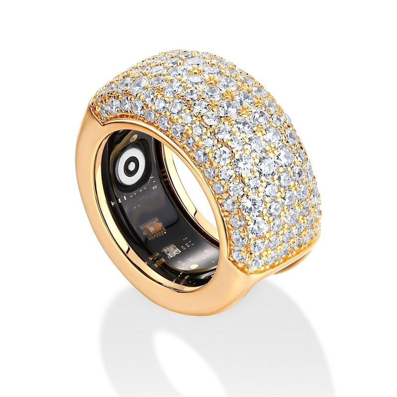 Gold & Silver Vermeil Smart Ring Cover