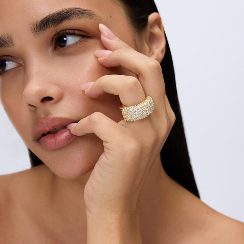 Gold & Silver Vermeil Smart Ring Cover