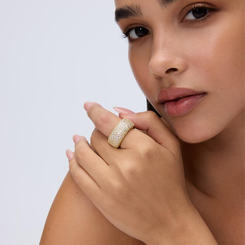 Gold & Silver Vermeil Smart Ring Cover